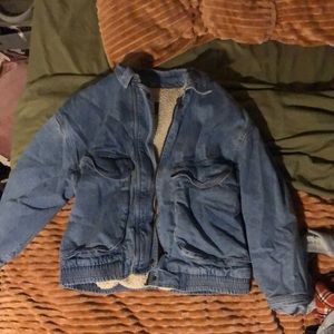 Target Sherpa Jean jacket